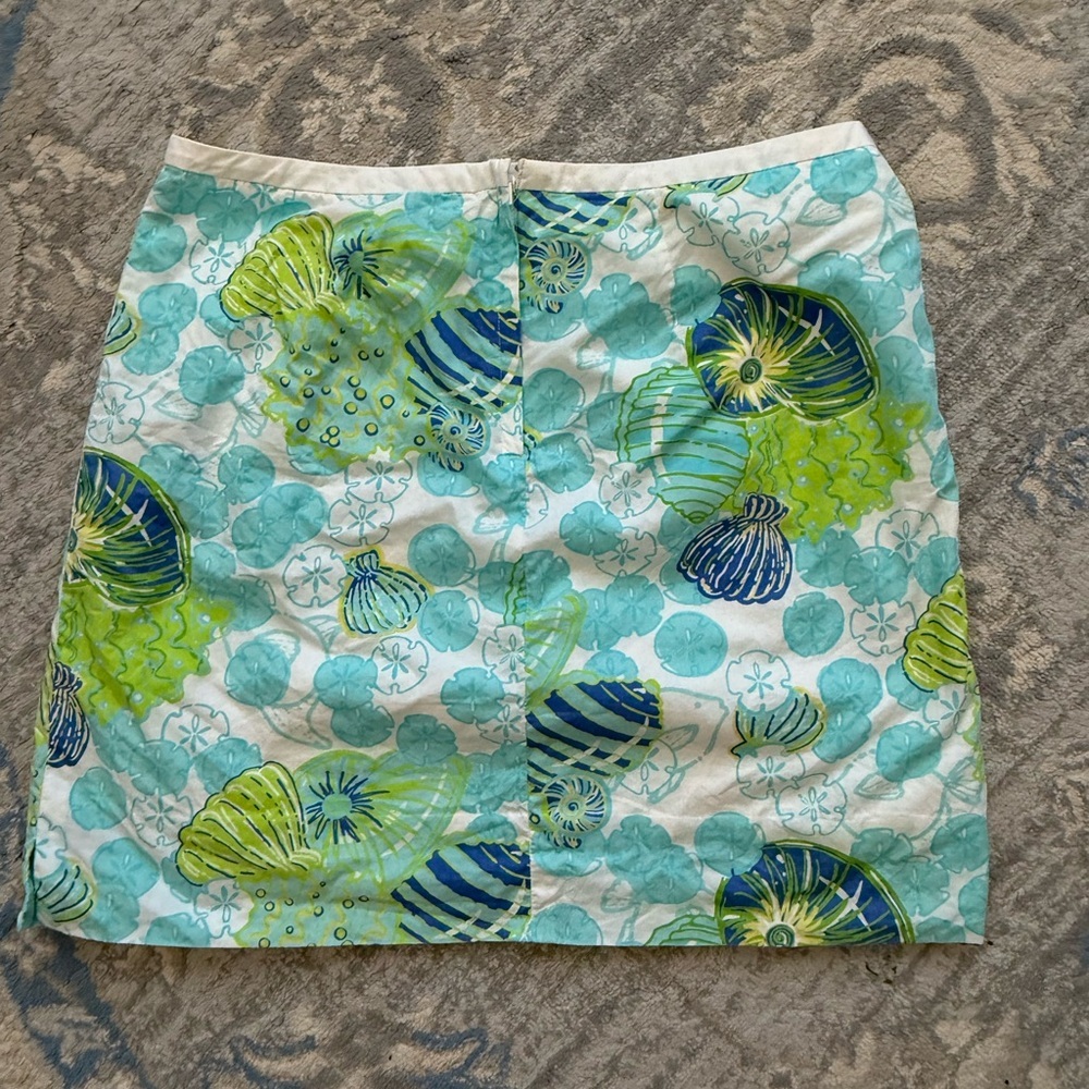 Lilly Pulitzer Seashell Print Skirt - Picture 3 of 11